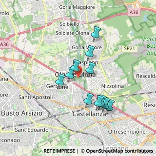 Mappa Via Tovo Giacomo, 21057 Olgiate Olona VA, Italia (1.52091)