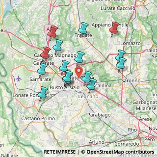 Mappa Via Tovo Giacomo, 21057 Olgiate Olona VA, Italia (6.57188)