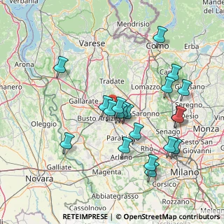 Mappa Via Generale Galvaligi, 21050 Marnate VA, Italia (15.0815)