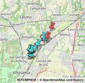 Mappa Via D'Adda Abate, 20862 Arcore MB, Italia (1.3)