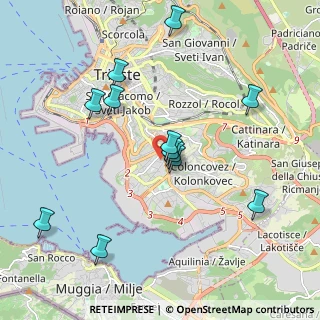 Mappa Via Zara, 34145 Trieste TS, Italia (1.95833)