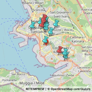Mappa Via del Roncheto, 34145 Trieste TS, Italia (1.62214)