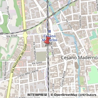 Mappa Via Solferino, 8, 20811 Cesano Maderno, Monza e Brianza (Lombardia)