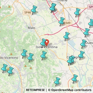 Mappa Via Guglielmo Marconi, 36033 Isola Vicentina VI, Italia (6.0695)