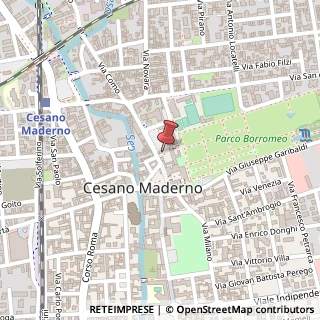 Mappa Via Cardinal Andrea Ferrari, 3/5, 20811 Cesano Maderno, Monza e Brianza (Lombardia)