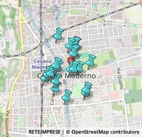 Mappa Via Borromeo, 20031 Cesano Maderno MB, Italia (0.2895)