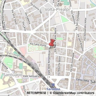 Mappa Viale Rimembranze, 63, 21047 Saronno, Varese (Lombardia)