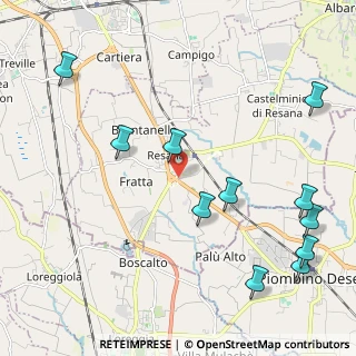 Mappa SS245, 31023 Piombino Dese PD, Italia (2.64182)