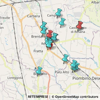 Mappa SS245, 31023 Piombino Dese PD, Italia (1.5905)