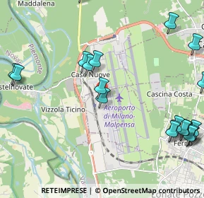 Mappa Aeroporto di Milano Malpensa, 21019 Somma lombardo VA, Italia (2.8065)