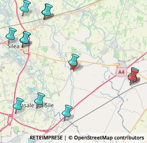 Mappa Via Virgilio dall'Acqua, 31056 Roncade TV, Italia (6.58625)