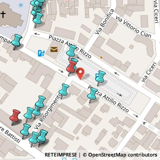 Mappa Piazza Attilio Rizzo, 30027 San Donà di Piave VE, Italia (0.07778)