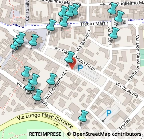 Mappa Piazza Attilio Rizzo, 30027 San Donà di Piave VE, Italia (0.162)