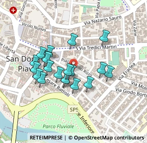 Mappa Piazza Attilio Rizzo, 30027 San Donà di Piave VE, Italia (0.184)