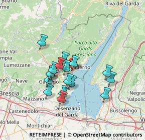 Mappa Via Panoramica, 25083 Gardone Riviera BS, Italia (11.45294)