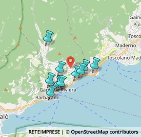 Mappa Via Panoramica, 25083 Gardone Riviera BS, Italia (1.28909)