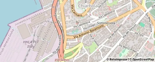 Mappa Triest