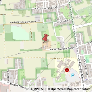 Mappa Via San Giovanni Bosco, 80, 20832 Desio, Monza e Brianza (Lombardia)