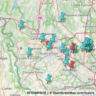 Mappa Via Redaelli, 21052 Busto Arsizio VA, Italia (9.703)