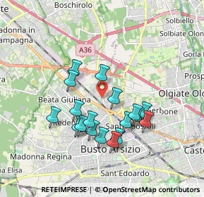 Mappa Via G. Redaelli, 21052 Busto Arsizio VA, Italia (1.59333)