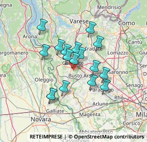 Mappa Via Pier Paolo Pasolini, 21017 Samarate VA, Italia (11.03118)