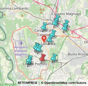 Mappa Via Novara, 21017 Samarate VA, Italia (3.08071)