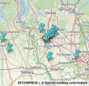 Mappa Via Novara, 21017 Samarate VA, Italia (10.76083)