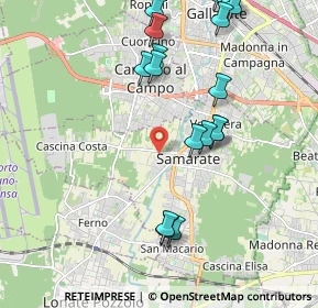 Mappa Via Novara, 21017 Samarate VA, Italia (2.30111)