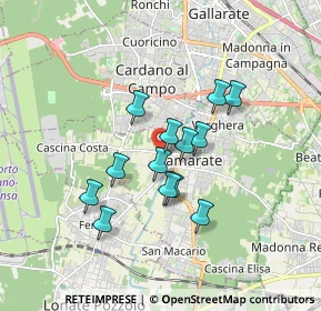 Mappa Via Novara, 21017 Samarate VA, Italia (1.34308)