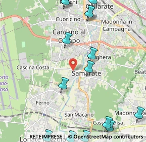 Mappa Via Novara, 21017 Samarate VA, Italia (2.92)