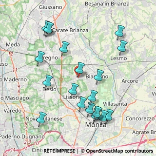 Mappa Via Galliano Giuseppe, 20851 Lissone MB, Italia (4.5015)