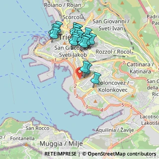 Mappa Via Salvore, 34145 Trieste TS, Italia (1.7785)