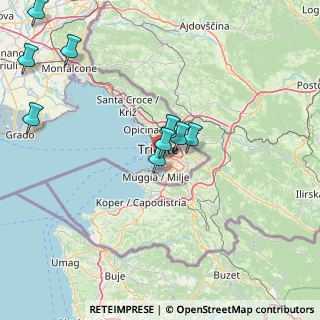 Mappa Via Salvore, 34145 Trieste TS, Italia (28.69154)
