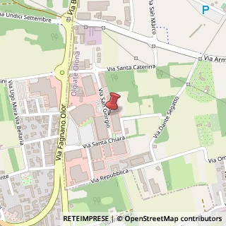 Mappa Via S. Giorgio, 21057 Olgiate Olona VA, Italia, 21057 Olgiate Olona, Varese (Lombardia)