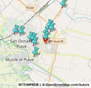 Mappa Via Camillo Prampolini, 30027 San Donà di Piave VE, Italia (1.51273)