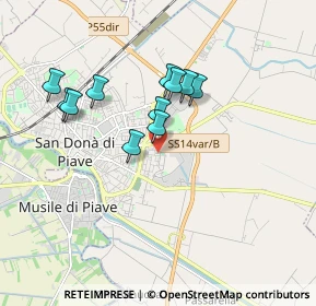 Mappa Via Camillo Prampolini, 30027 San Donà di Piave VE, Italia (1.50364)
