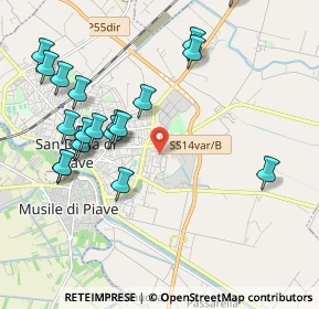 Mappa Via Camillo Prampolini, 30027 San Donà di Piave VE, Italia (2.2185)