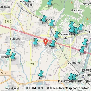 Mappa Via Arciprete Arici, 24060 Telgate BG, Italia (2.9235)