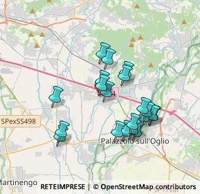 Mappa Via Arciprete Arici, 24060 Telgate BG, Italia (3.16)