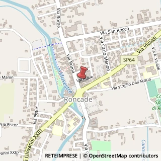Mappa Via Roma, 109, 31056 Roncade, Treviso (Veneto)