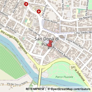 Mappa Corso Silvio Trentin, 40, 30027 San Donà di Piave, Venezia (Veneto)