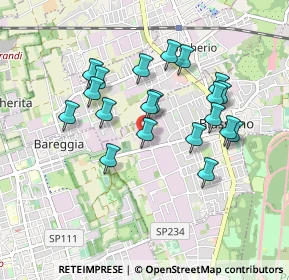 Mappa Via Felice Cavallotti, 20853 Biassono MB, Italia (0.8095)