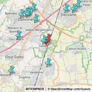 Mappa 24040 Levate BG, Italia (2.89)