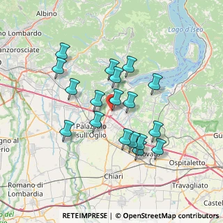 Mappa Via Colombara del Bosco, 25031 Capriolo BS, Italia (6.31778)