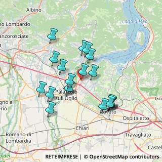 Mappa Via Colombara Bosco, 25031 Capriolo BS, Italia (6.38158)