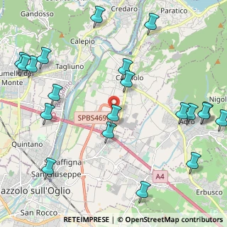 Mappa Via Colombara del Bosco, 25031 Capriolo BS, Italia (2.8245)