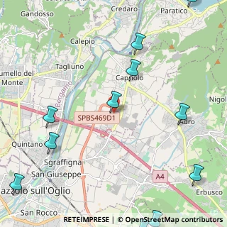Mappa Via Colombara del Bosco, 25031 Capriolo BS, Italia (3.20364)