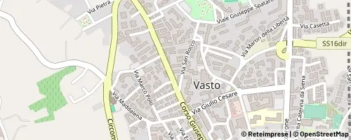 Mappa Vasto