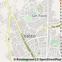 地図 Vasto