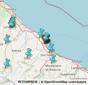 Mappa Str. Fondo Valle Maddalena, 66054 Vasto CH, Italia (14.18)